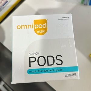 Omni pod dash 5 pack brand new u opened box exp 8/11/25
